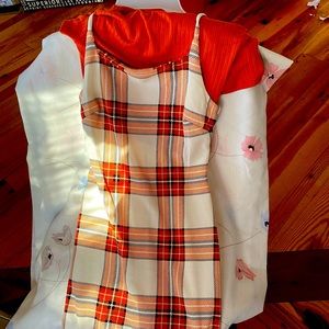 Used orange dress girls size 10